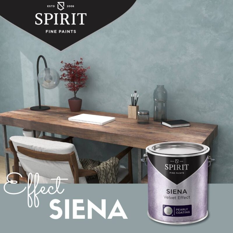 Spirit Effect Siena Декоративна мазилка за стени с перлен кадифен ефект