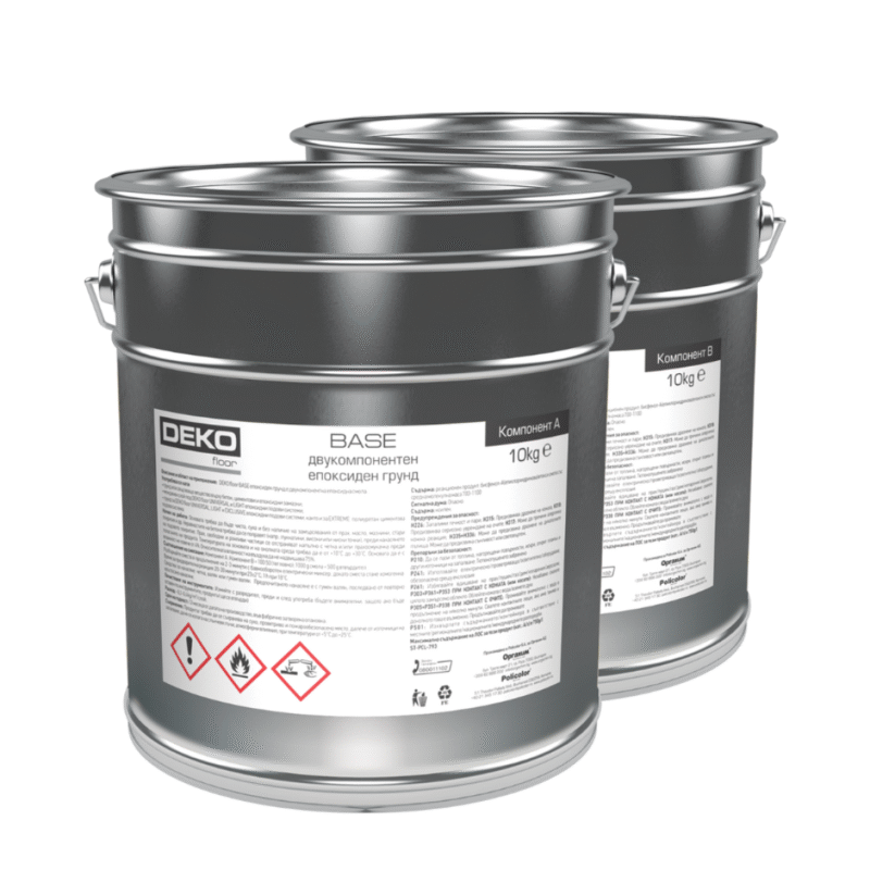 DEKO floor BASE 2К Дълбокопроникващ епоксиден грунд компонент А+В
