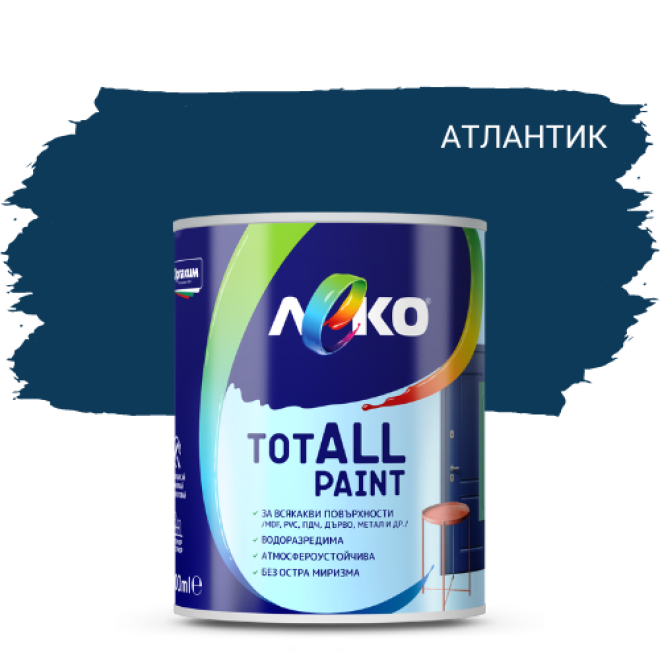 Леко totALL Paint 600мл цвят Атлантик