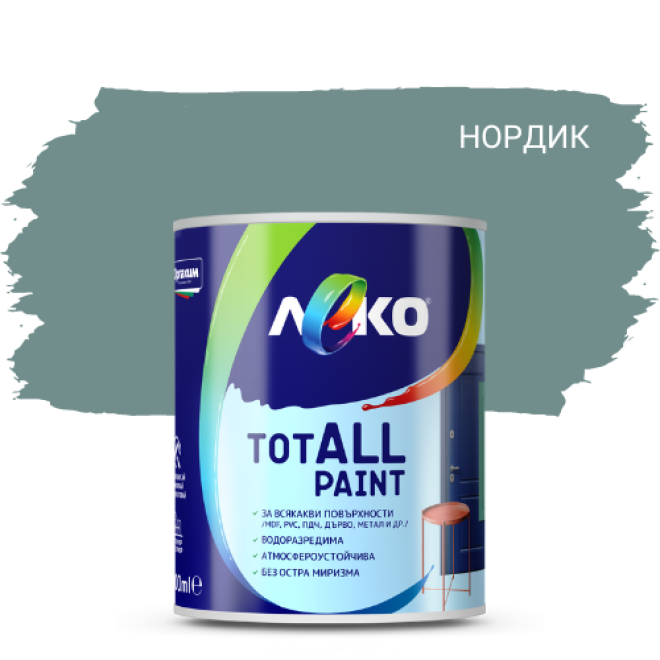 Леко totALL Paint 600мл цвят Нордик