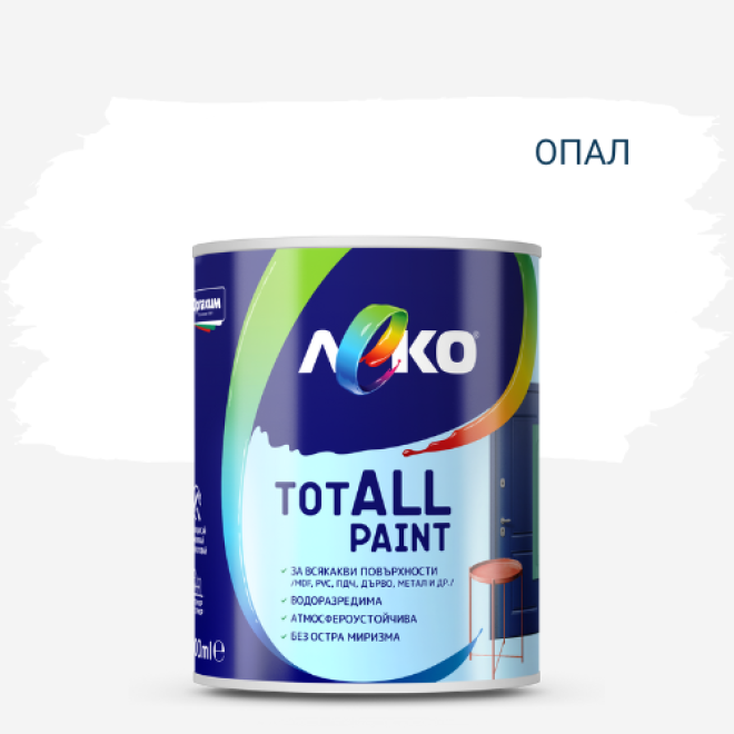 Леко totALL Paint 600мл цвят Опал