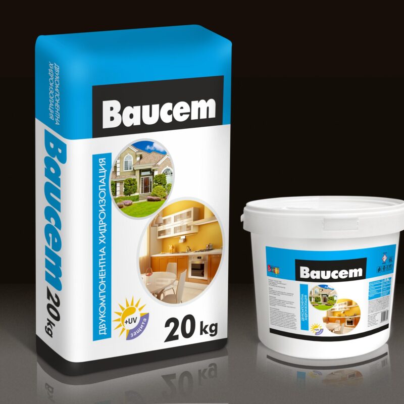 BAUCEM ДВУКОМПОНЕНТНА ХИДРОИЗОЛАЦИЯ 20+6 кг