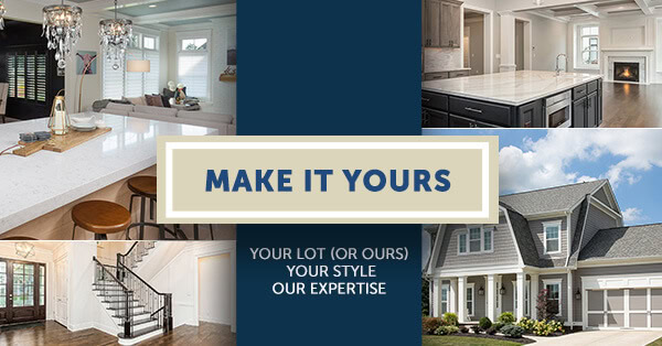 Make it yours - on your lot or ours.