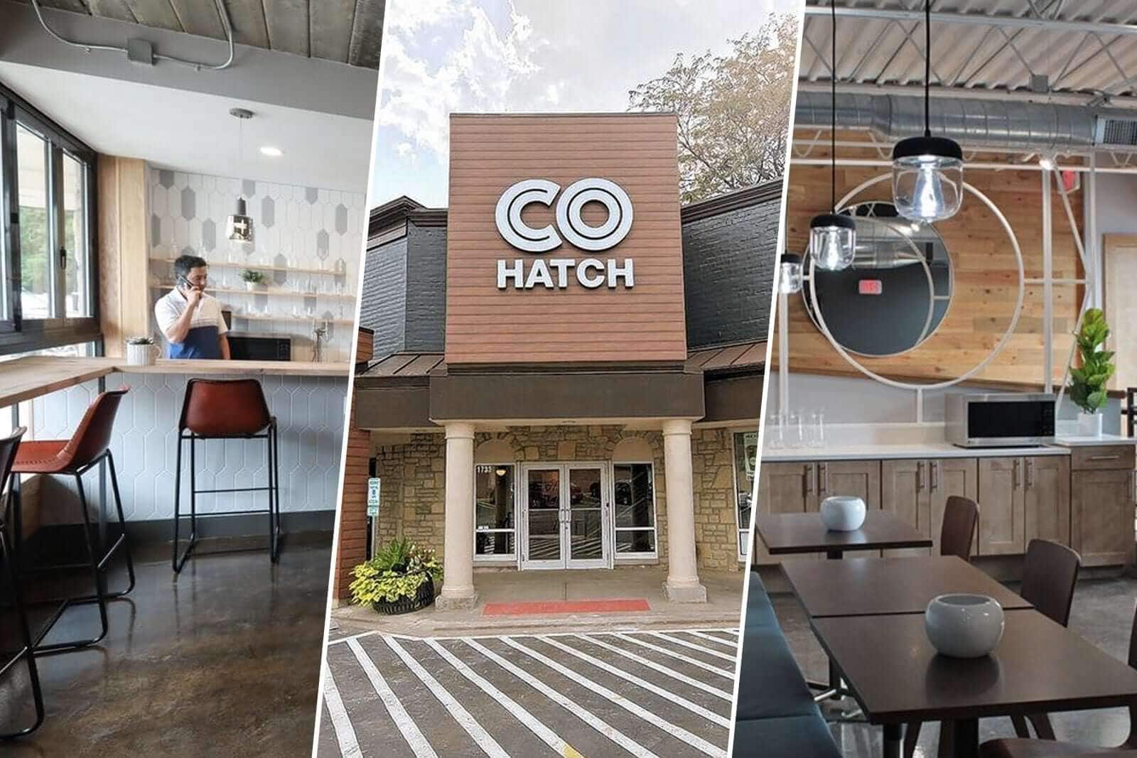 A collage of COhatch images.