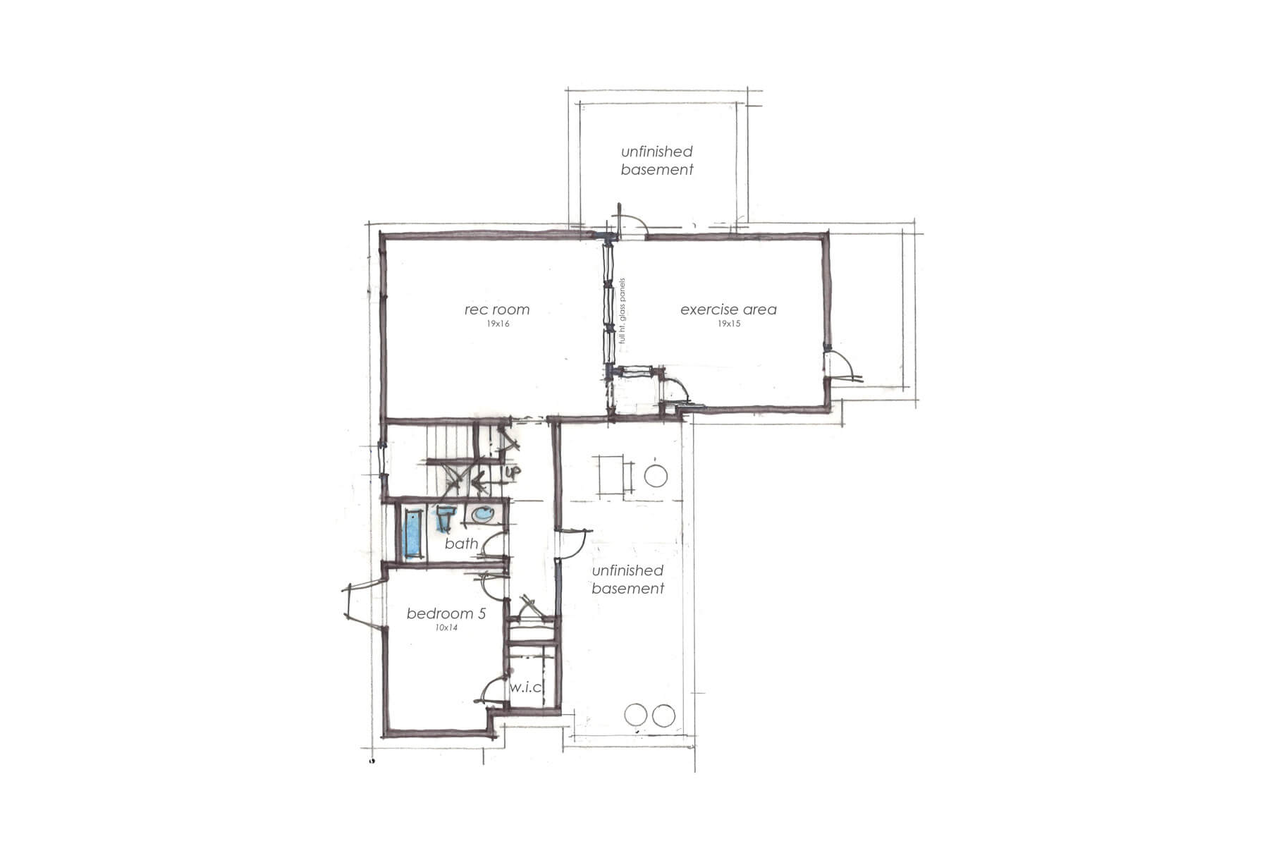 Lower Level 1 — Compass Homes Custom Home Builders Columbus OH