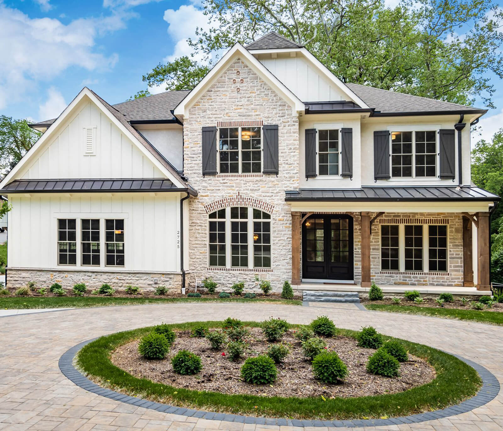 Custom home exterior 19 by Compass Homes — Central Ohio luxury build