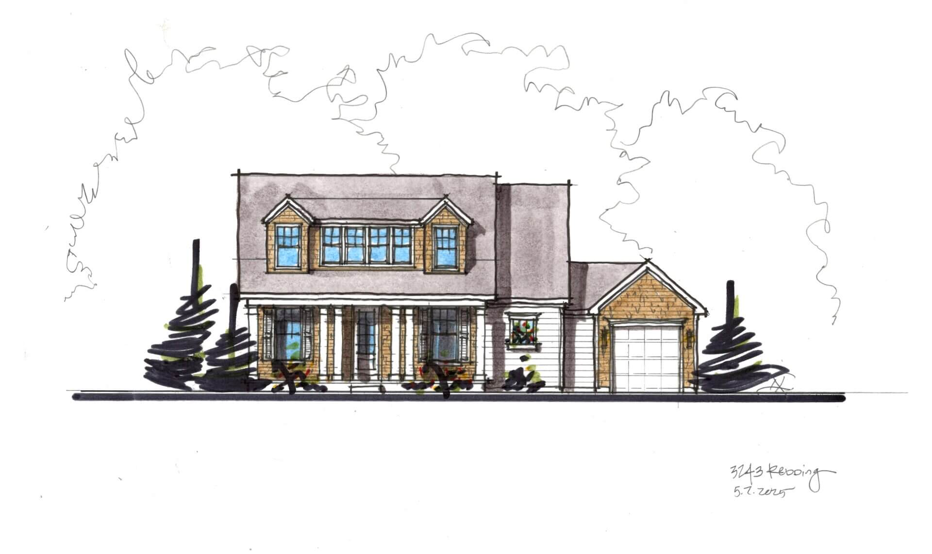 3243 Redding Road Specbigger — Compass Homes Custom Home Builders Columbus OH