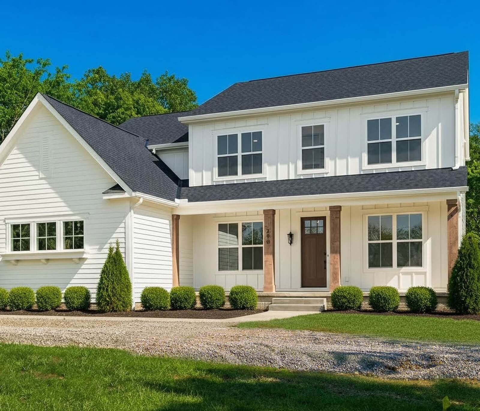 Custom home exterior 2 by Compass Homes — Central Ohio luxury build