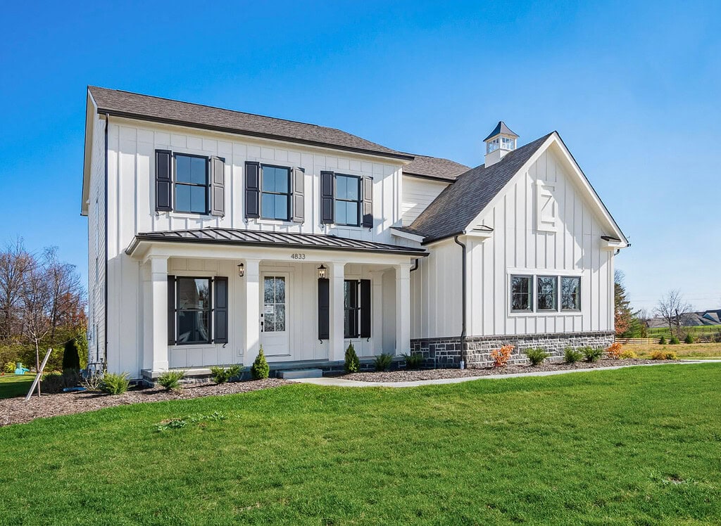 A custom-built home from Compass Homes.
