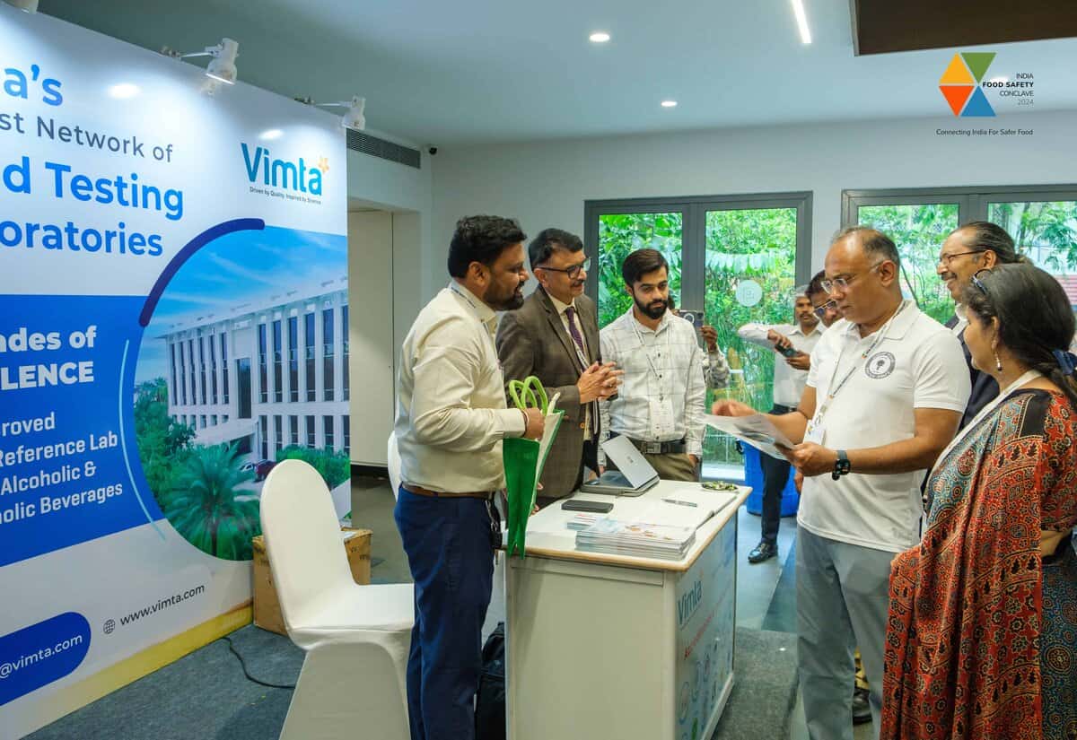 IFSC 2024 - Vimta Labs exhibitor stall Gundu rao