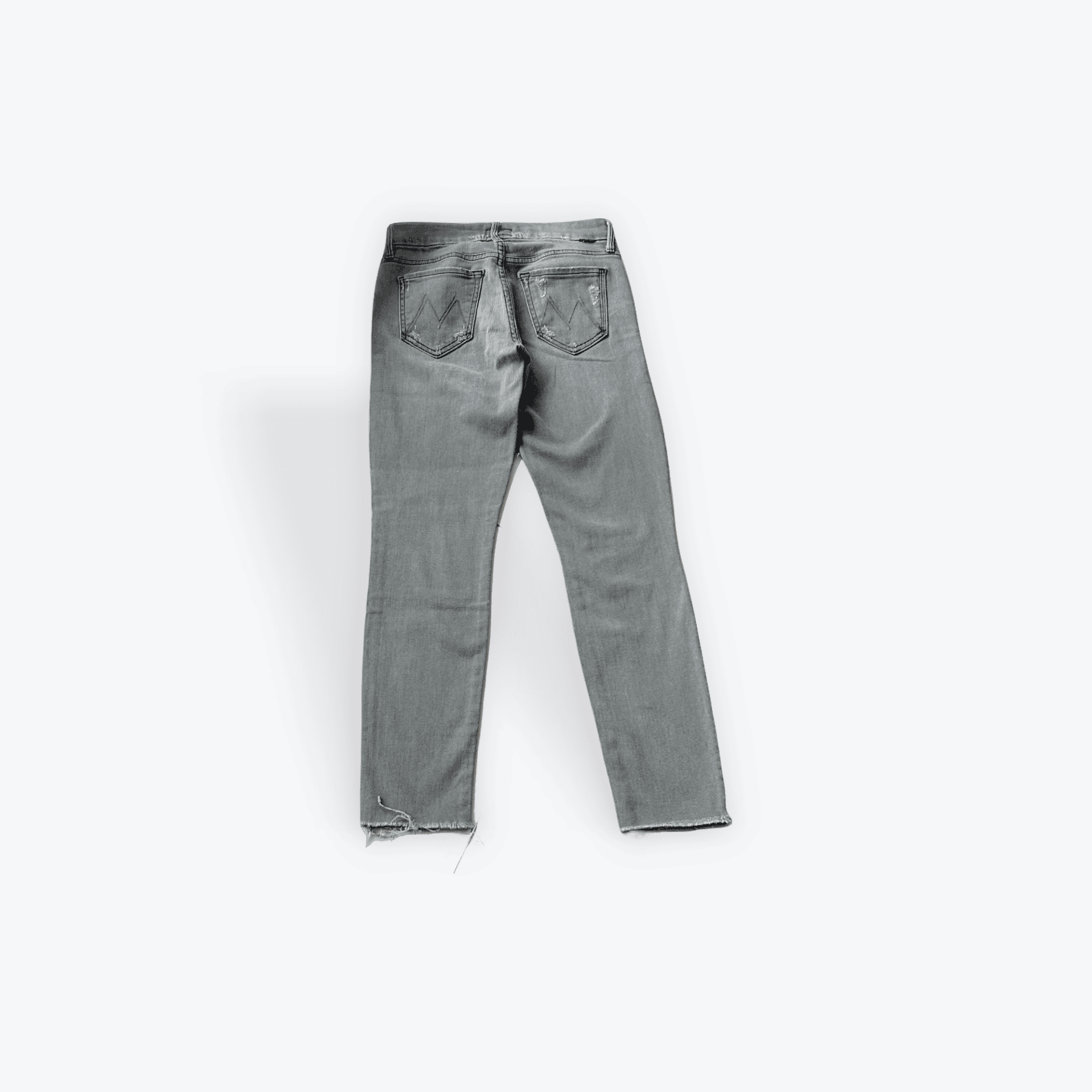 Jean Mother The Looker Ankle Fray – Image 4