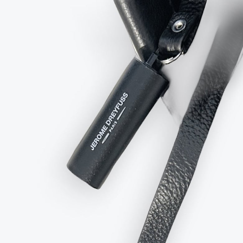 Pochette Clap L en cuir noir, Jerome Dreyfuss – Image 7