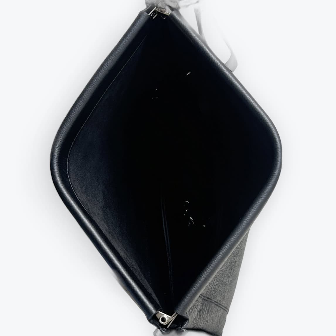 Pochette Clap L en cuir noir, Jerome Dreyfuss – Image 6