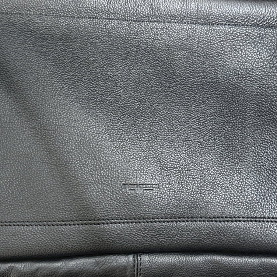 Pochette Clap L en cuir noir, Jerome Dreyfuss – Image 4