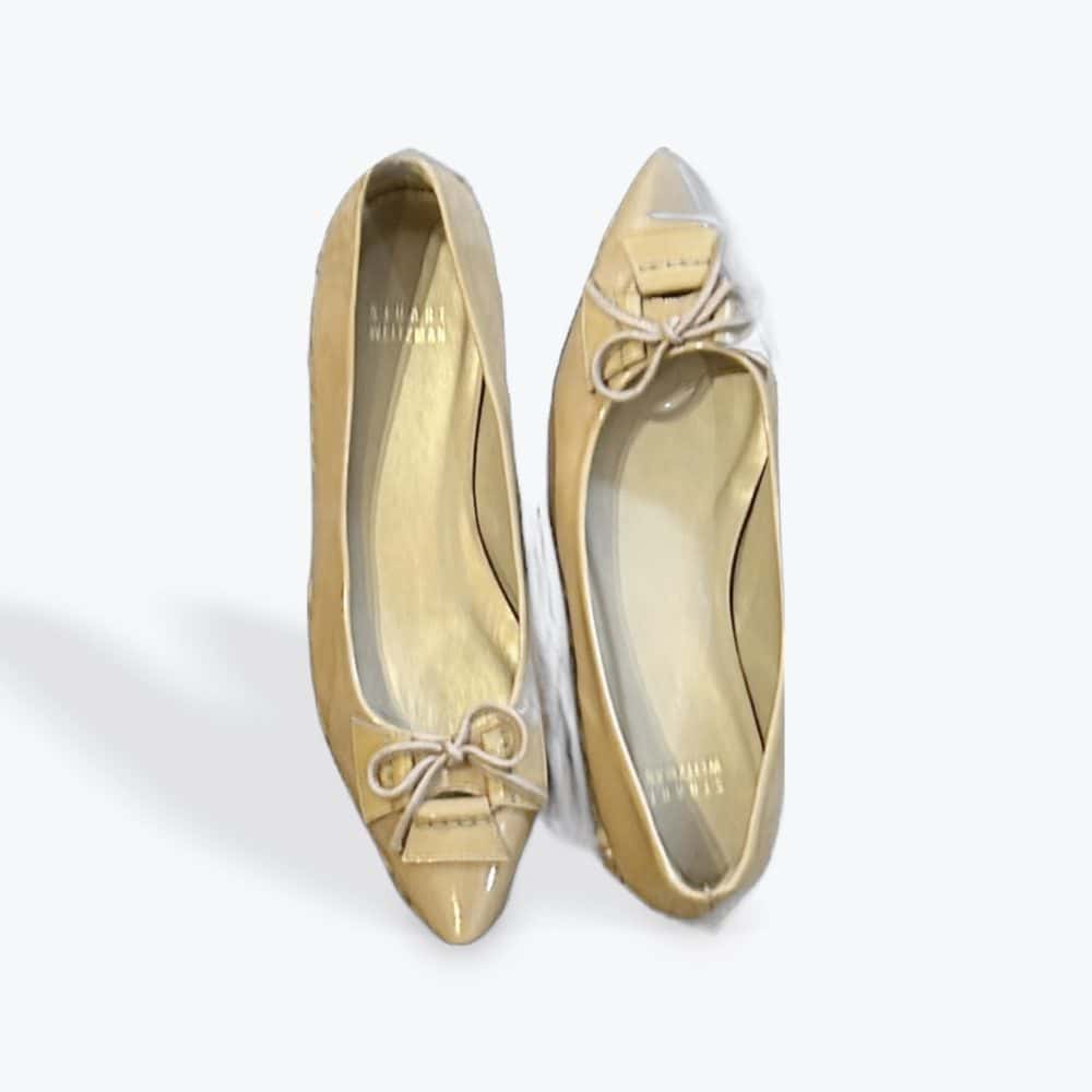 Ballerines Stuart Weitzman beige verni