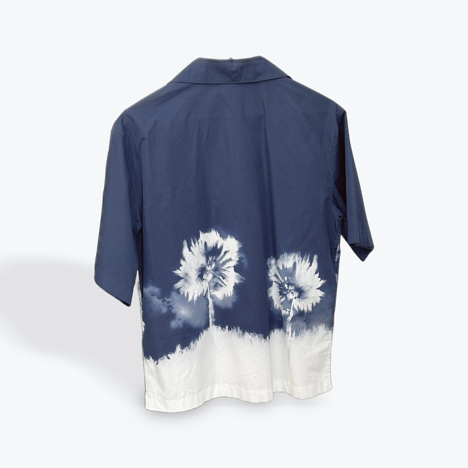 Chemise PRADA tie&dye, coupe Bowl collar – Image 2