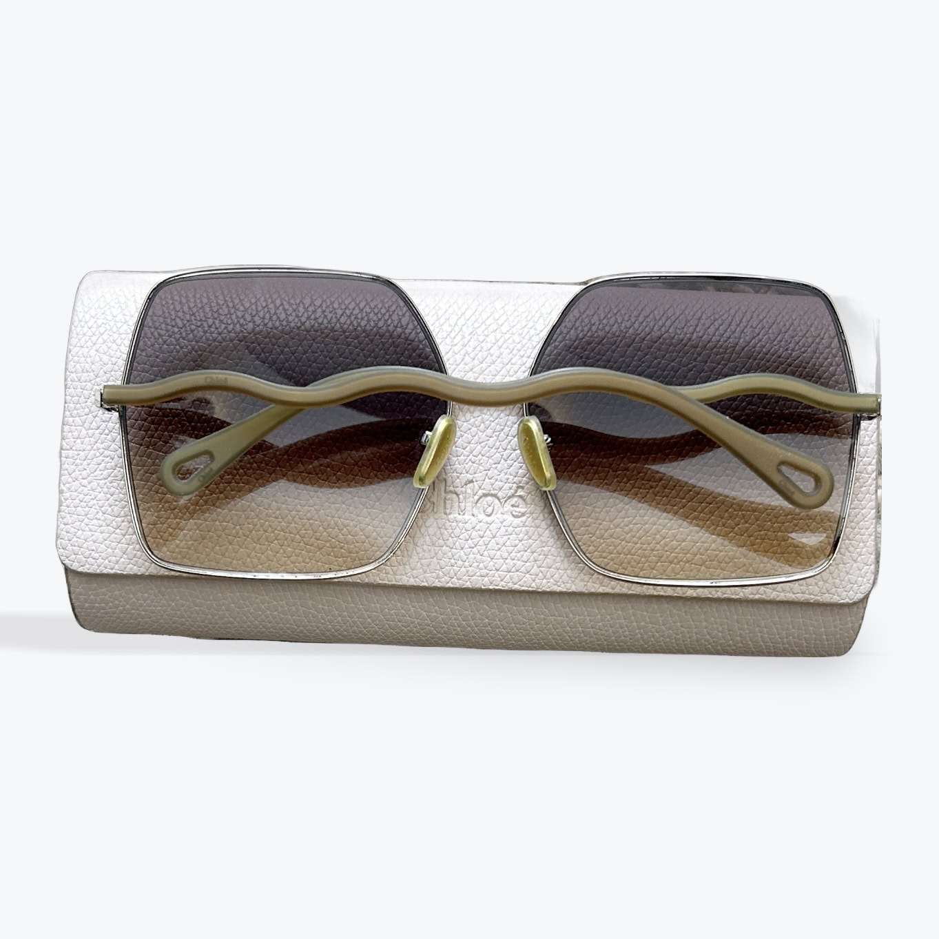 Solaires Chloe Noore CH0054S dorees, seconde main – Image 2