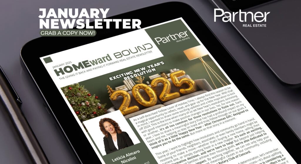 National newsletter for The Almaro Team, Walnut Creek, CA real estate office, January 2025 edition.