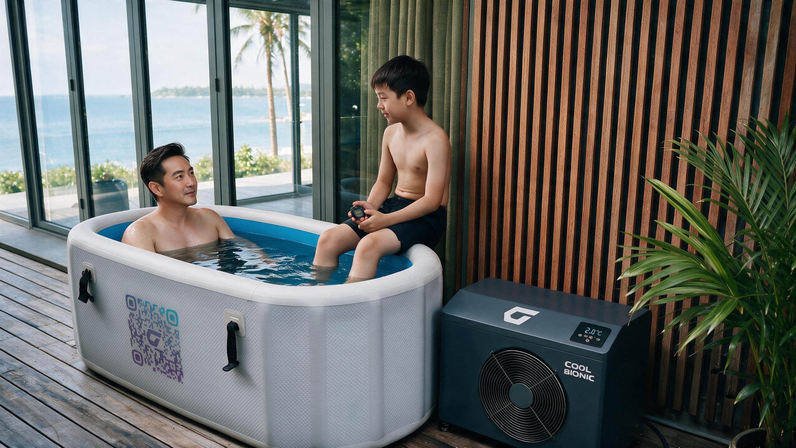Vitalis 3 ice bath