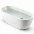 Acrylic Faux Marble Hull ice bath afm hull marble angle - Cool Bionic HydroForge