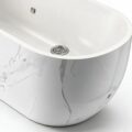 Acrylic Faux Marble Hull ice bath afm hull marble detail - Cool Bionic HydroForge
