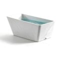 Acrylic Faux Marble Trapezoid ice bath afm trap sq - Cool Bionic HydroForge