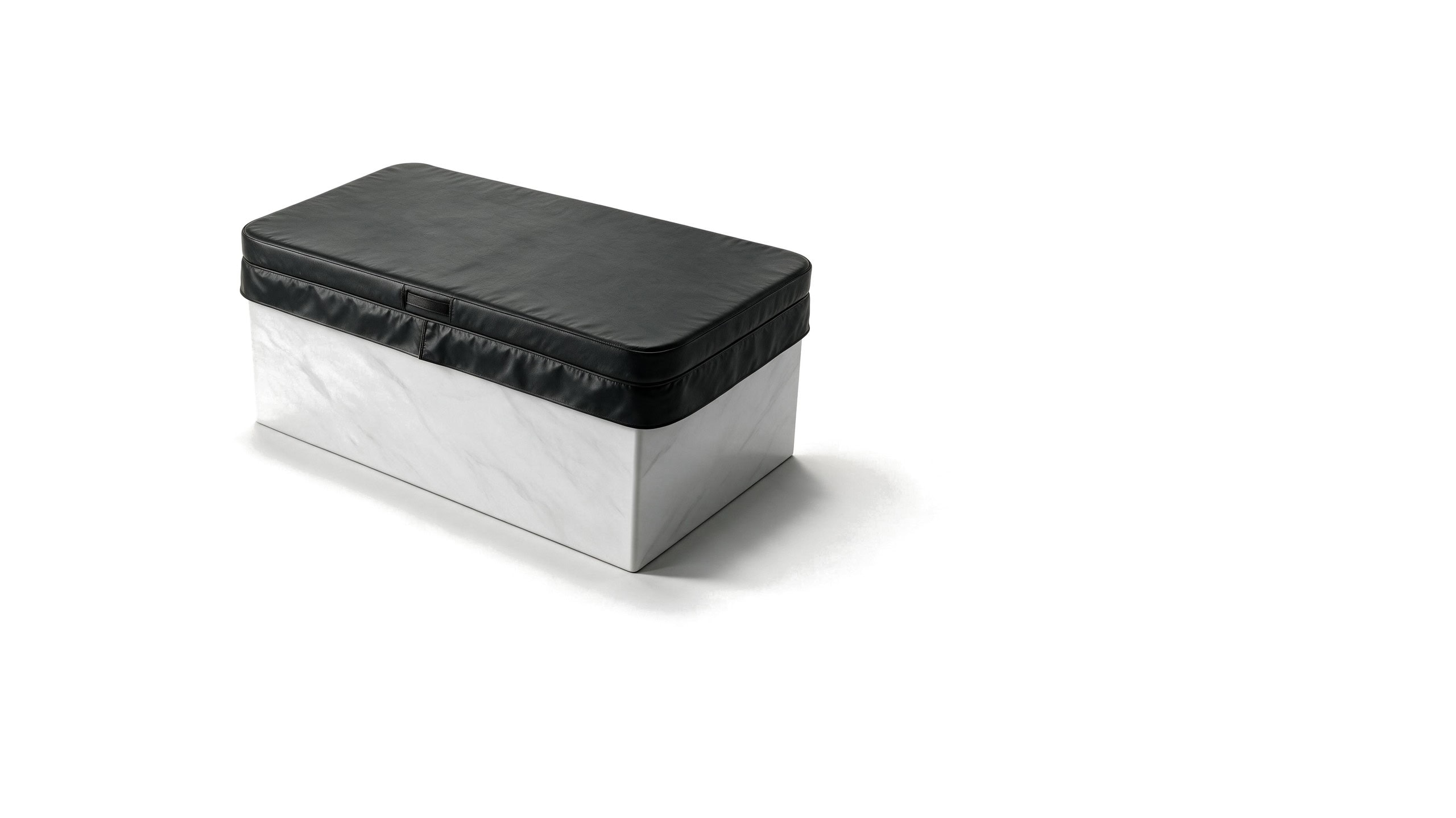 Acrylic Faux Marble Trough ice bath afm trough s marble none cover - Cool Bionic HydroForge