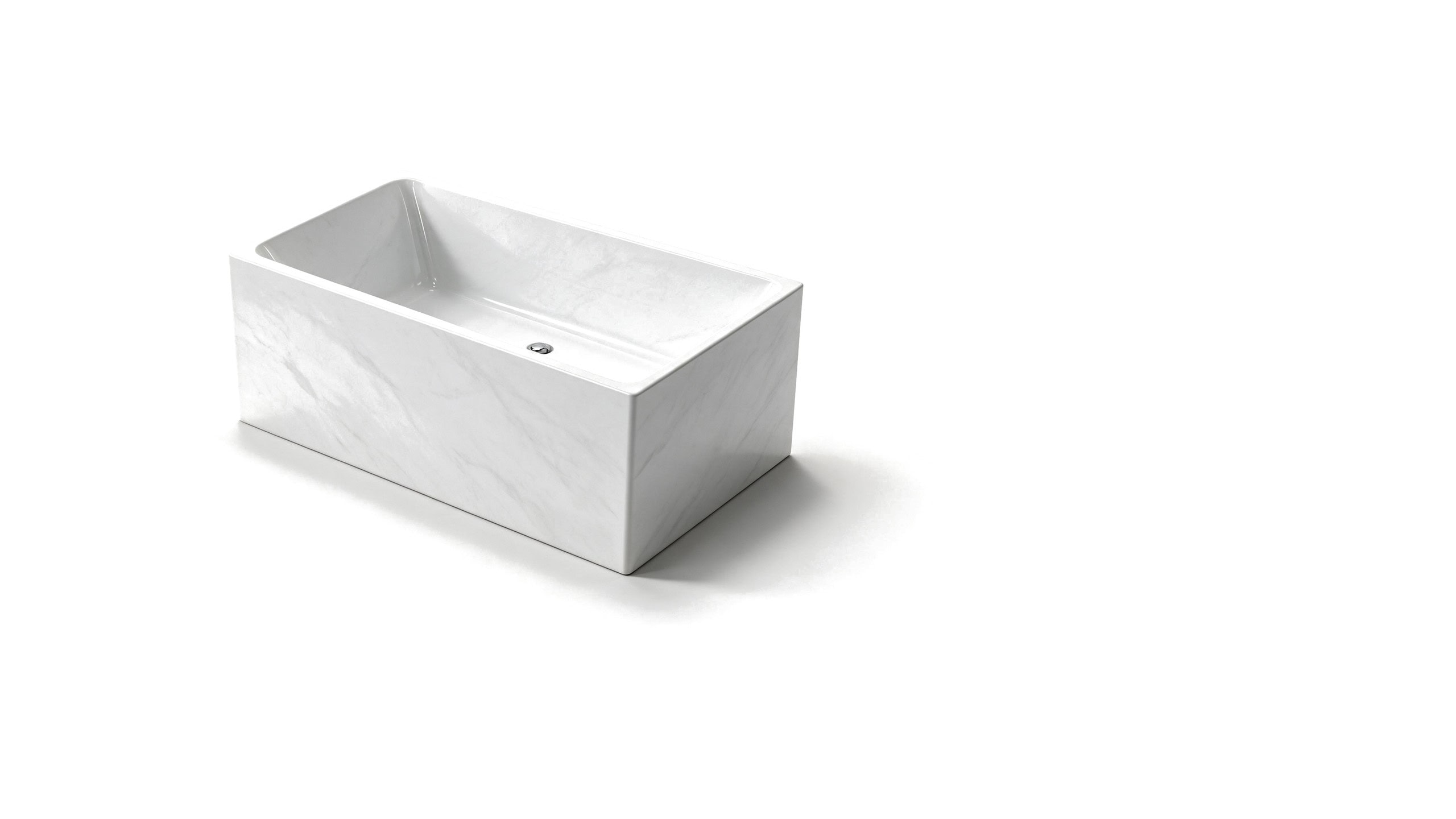 Acrylic Faux Marble Trough ice bath afm trough s marble none hero - Cool Bionic HydroForge