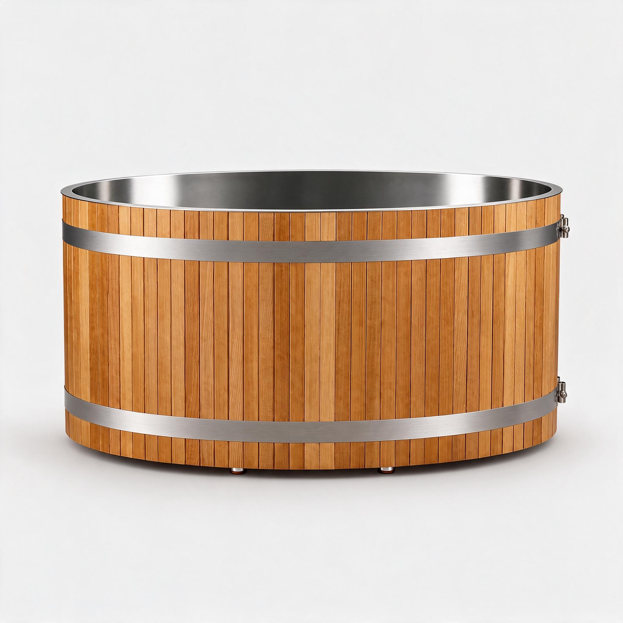 Cedar Duo cold plunge system - Cool Bionic HydroForge