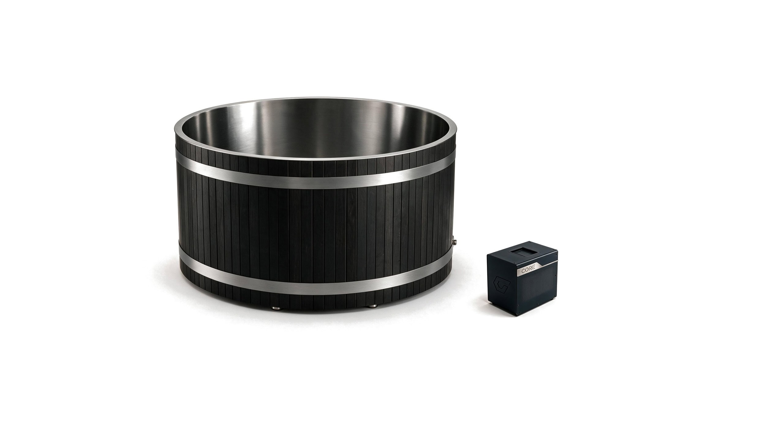 Cedar Duo ice bath ced d s black core hero - Cool Bionic HydroForge