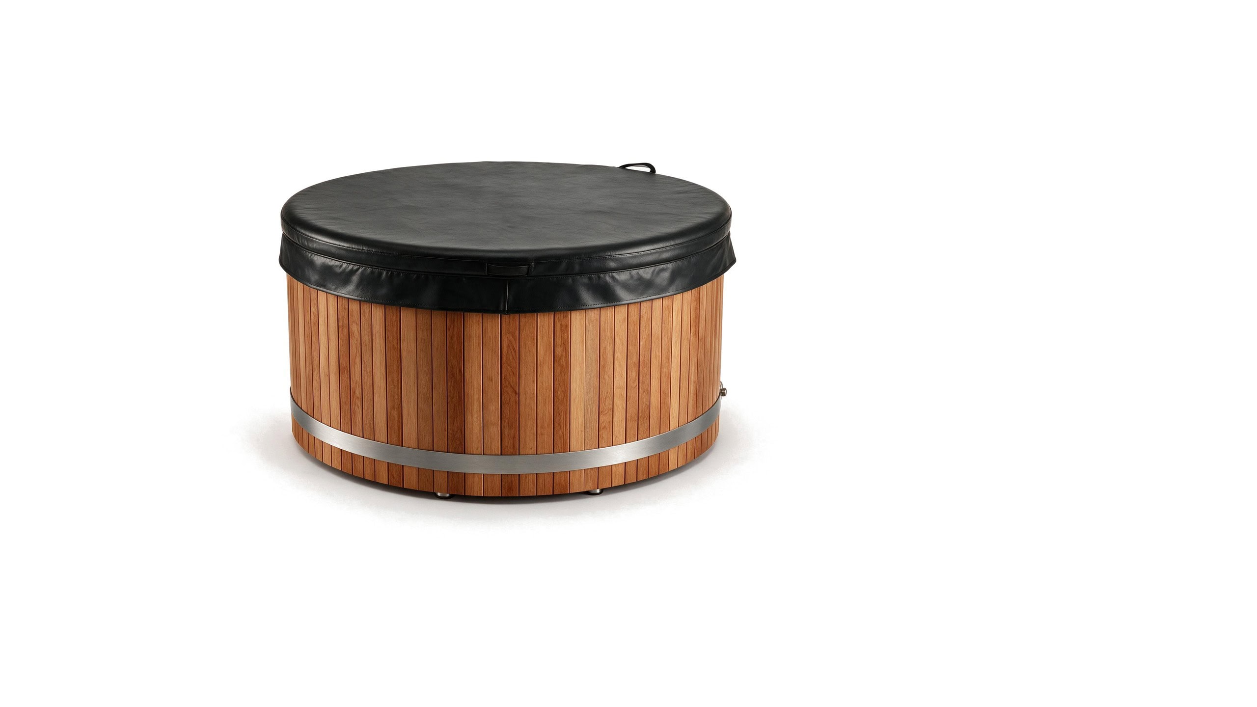 Cedar Duo ice bath ced d s natural none cover - Cool Bionic HydroForge