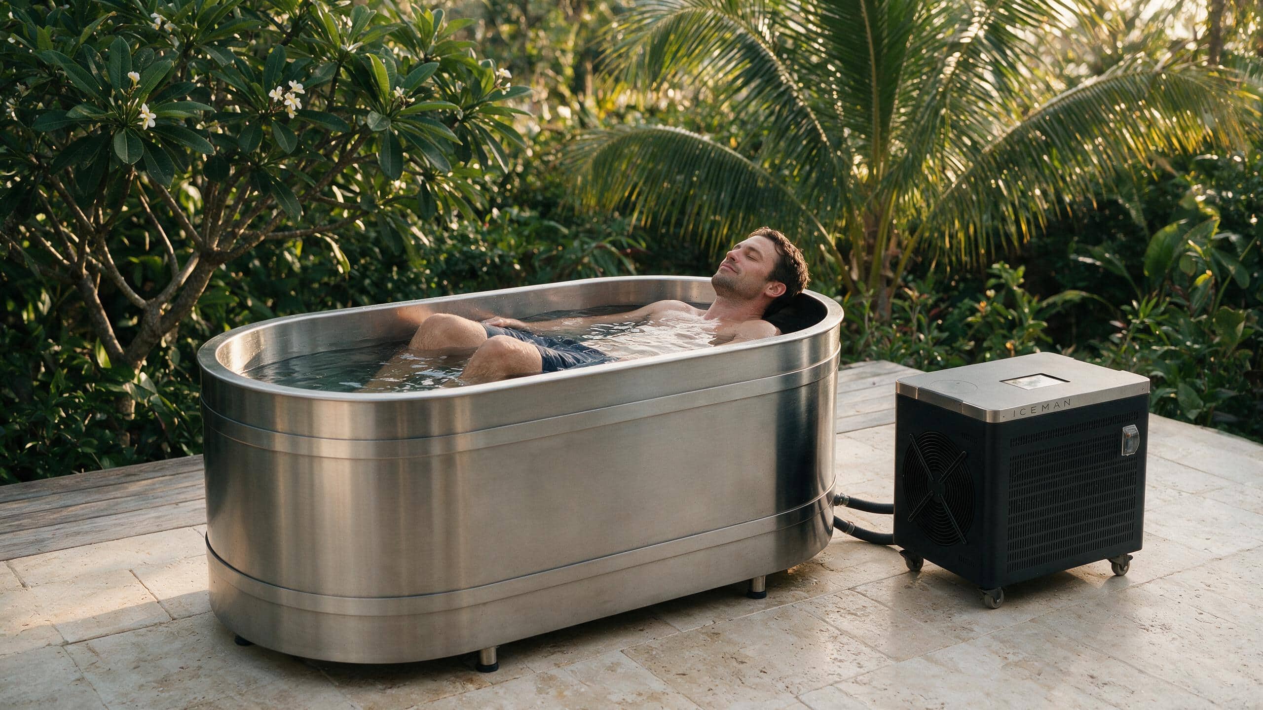 Cedar Solo ice bath ced s4 metal iceman enjoy - Cool Bionic HydroForge