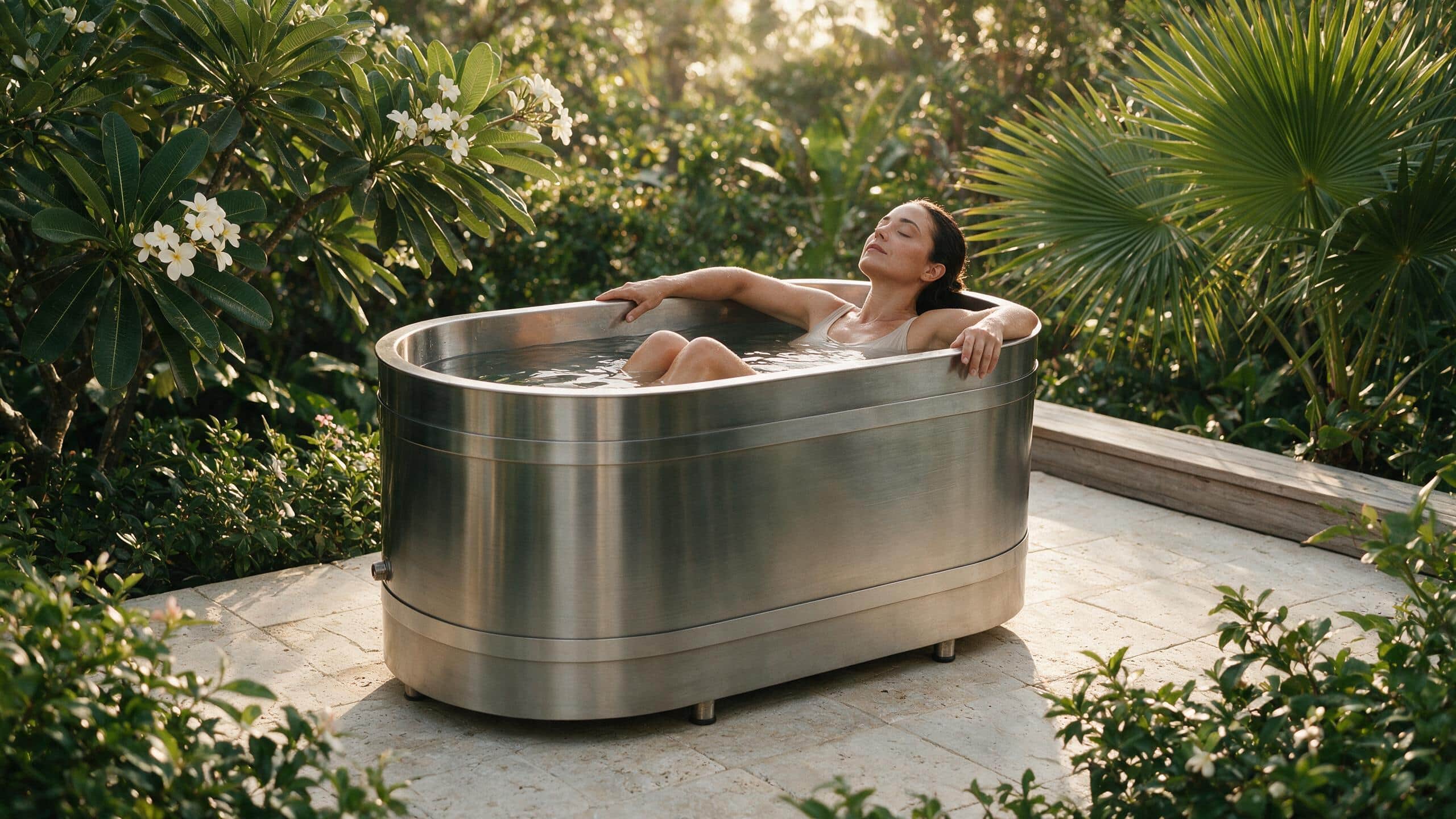 Cedar Solo ice bath ced s4 metal none enjoy - Cool Bionic HydroForge