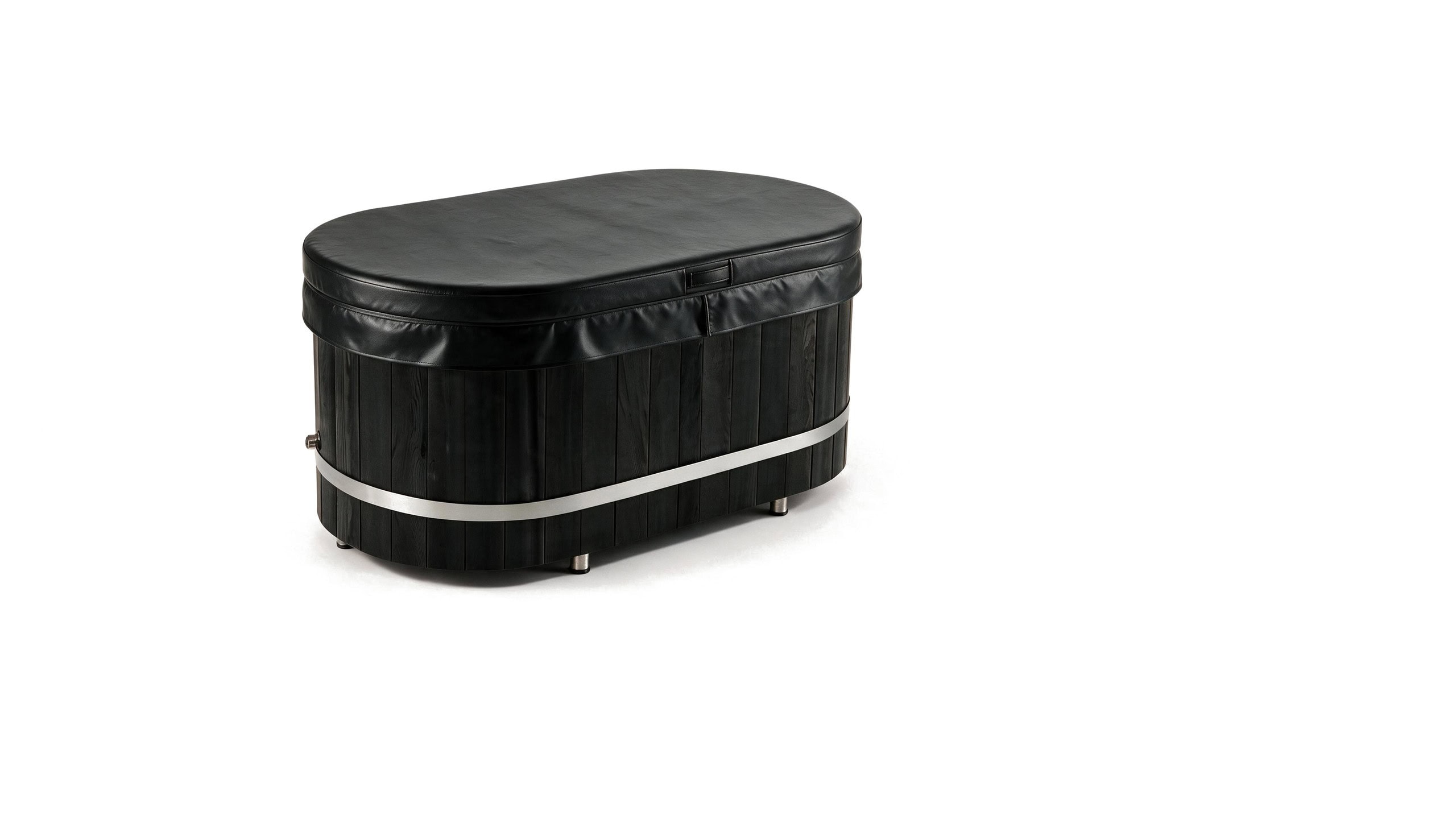 Cedar Solo ice bath ced s5 black none cover - Cool Bionic HydroForge