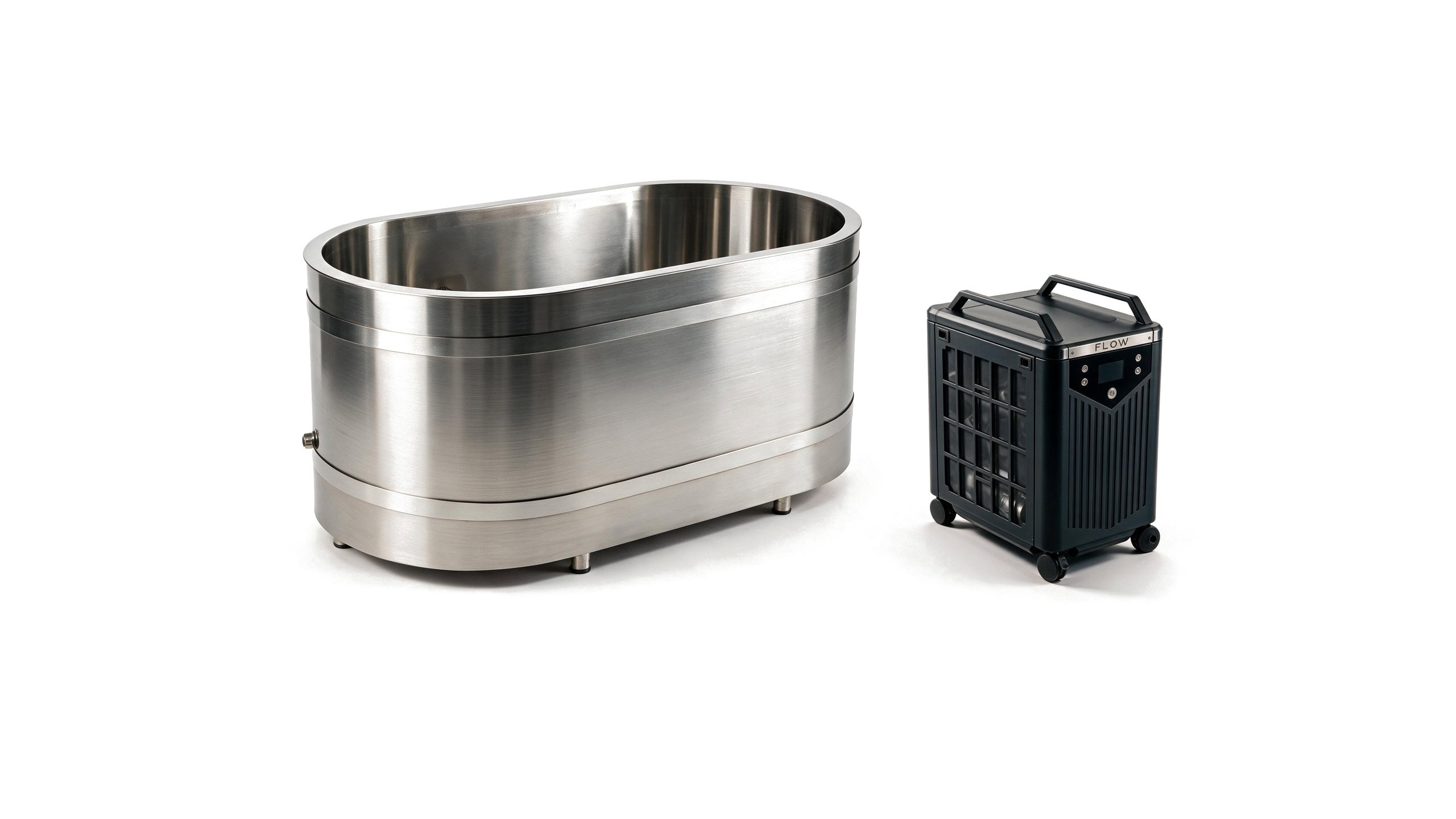Cedar Solo ice bath ced s5 metal flow hero - Cool Bionic HydroForge