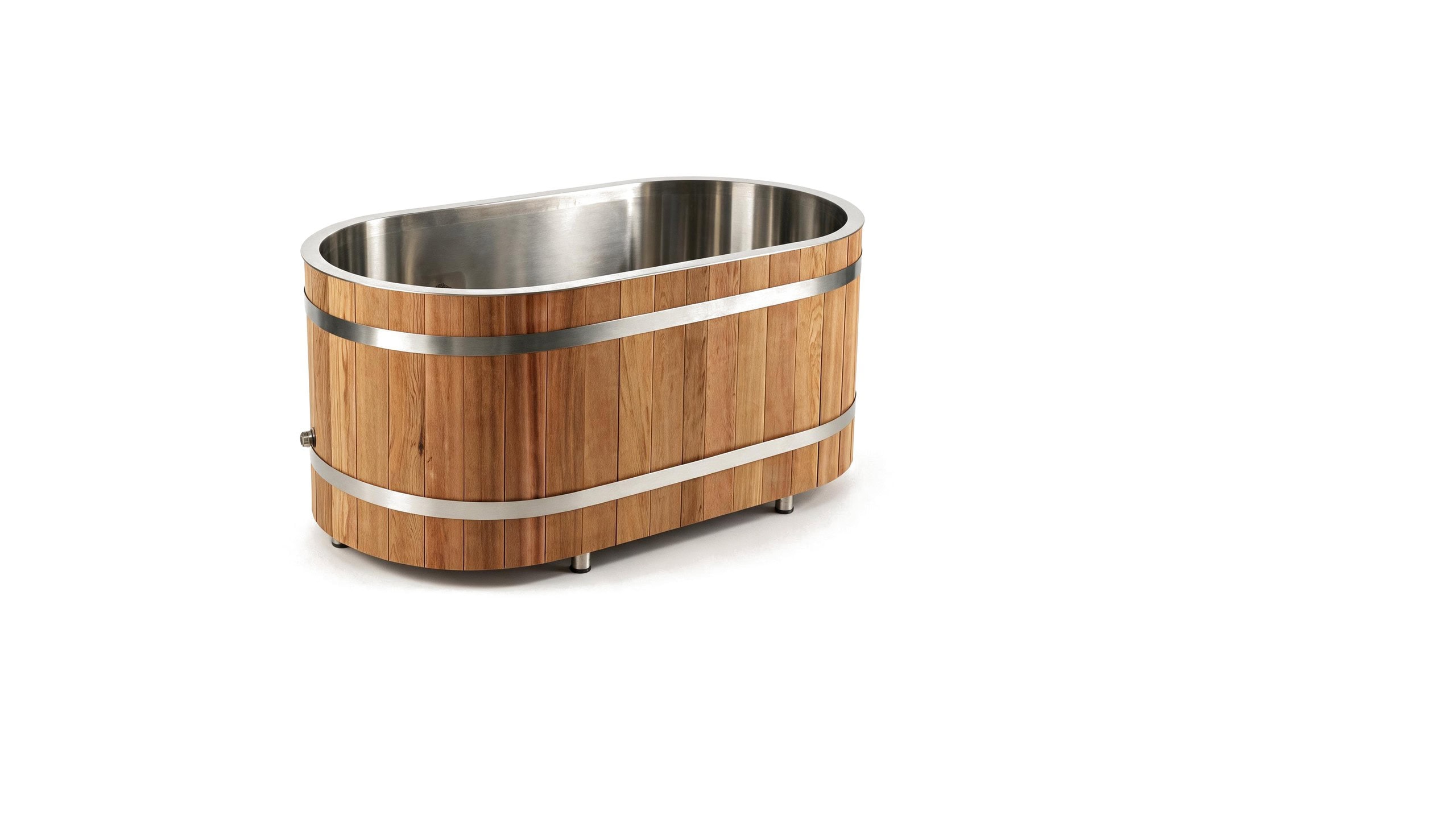 Cedar Solo ice bath ced s5 natural none hero - Cool Bionic HydroForge