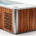 Clad Acrylic Plunge ice bath clad a natural detail - Cool Bionic HydroForge