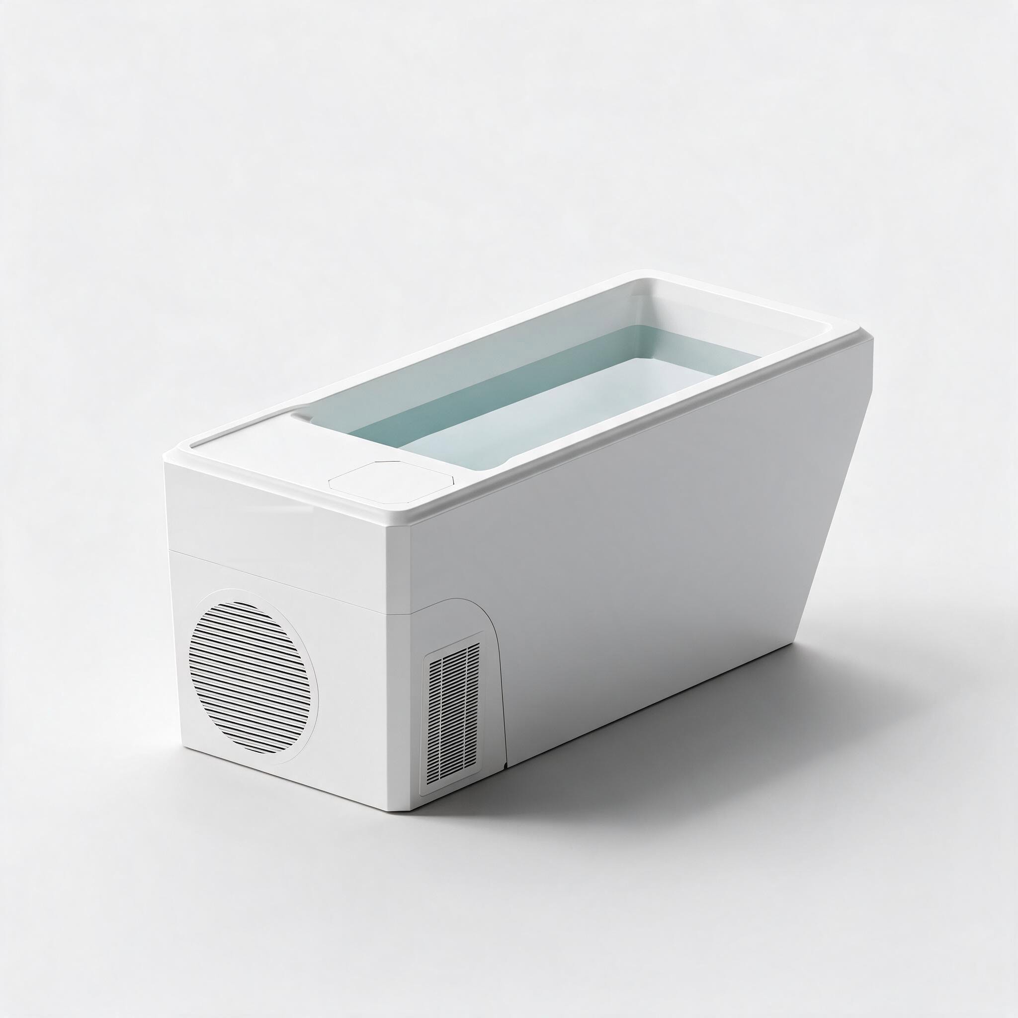 Acrylic Cove cold plunge system - Cool Bionic HydroForge