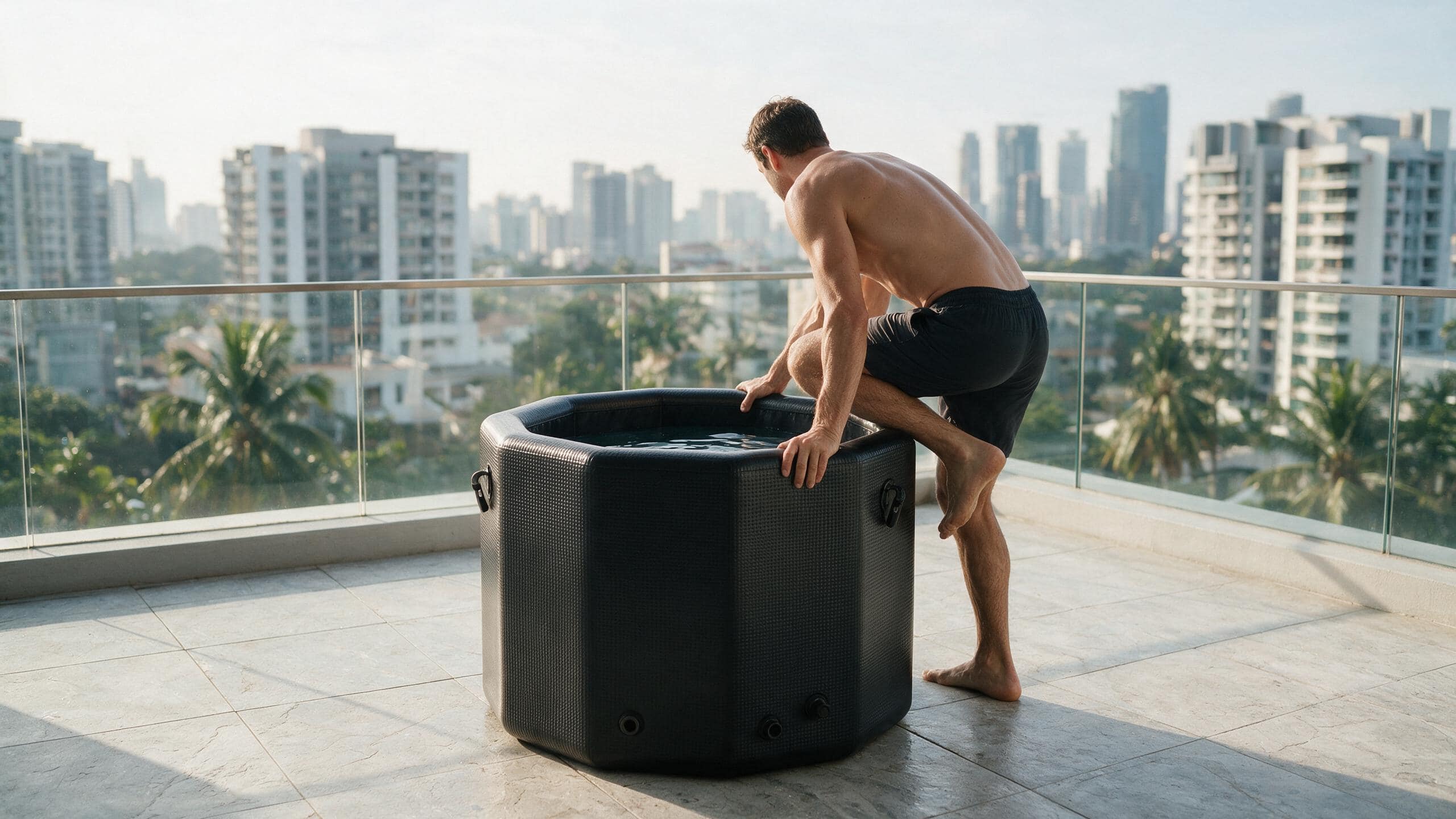 Cradle Vessel ice bath cradle l octagon none stepin - Cool Bionic HydroForge