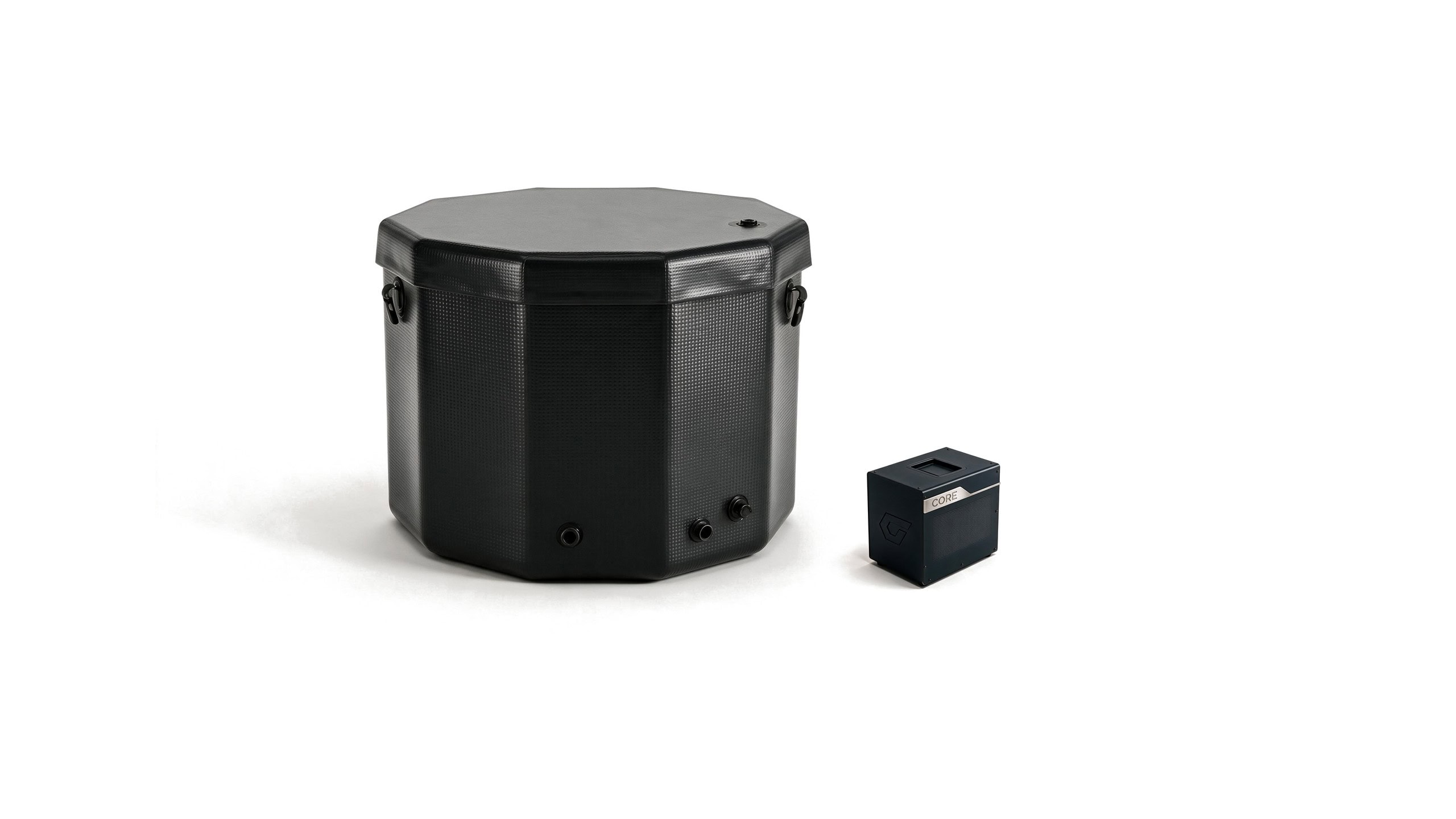 Cradle Vessel ice bath cradle s octagon core cover - Cool Bionic HydroForge