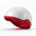 LightForge Crown in white switched on - every lens glowing red - Cool Bionic LightForge