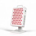 LightForge Desk Arm switched on - every lens glowing red - Cool Bionic LightForge