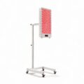 LightForge Pivot Touch in white switched on - every lens glowing red - Cool Bionic LightForge