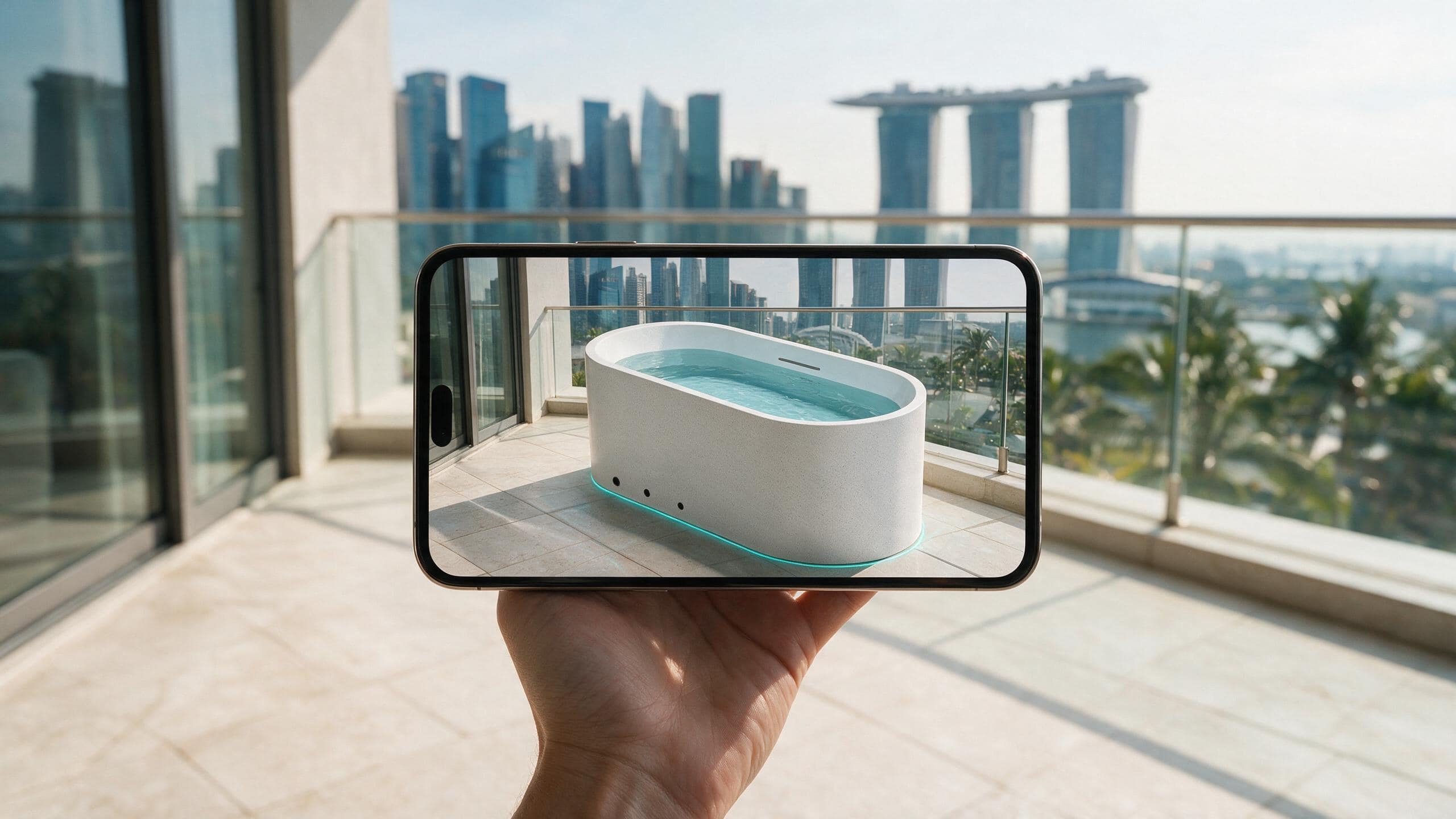 Sintered Stone ice bath stn l stone none ar - Cool Bionic HydroForge