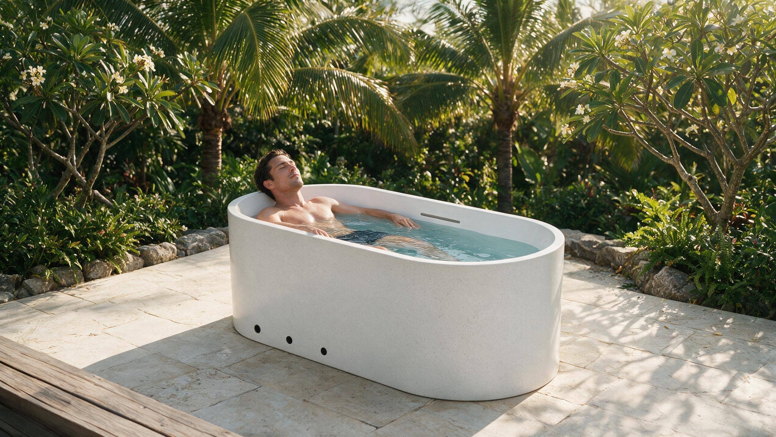 Sintered Stone ice bath stn l stone none enjoy - Cool Bionic HydroForge