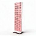 LightForge Tower in white switched on - every lens glowing red - Cool Bionic LightForge