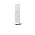LightForge Tower in white - front three-quarter view on its stand - Cool Bionic LightForge