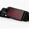 LightForge Wrap in black switched on - every lens glowing red - Cool Bionic LightForge