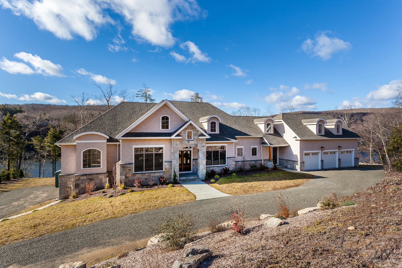 Front of 2017 HOBI “Best New Haven County Spec Home $1-2 Million”