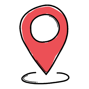 Map pin icon representing Corks and Kegs Festival location in Cork, Ireland.